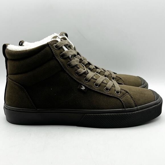 Cariuma OCA Therma High Sneaker Boots Mens 9.5 Womens 11 Brown Suede NIB main image 9